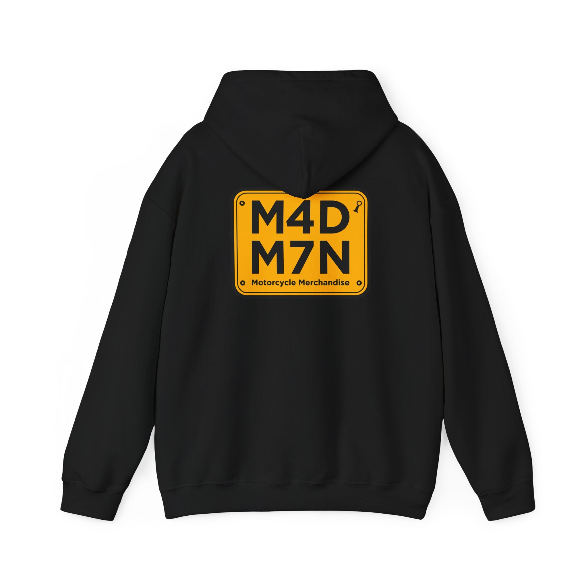 M4DM7N Classic Black Hoodie