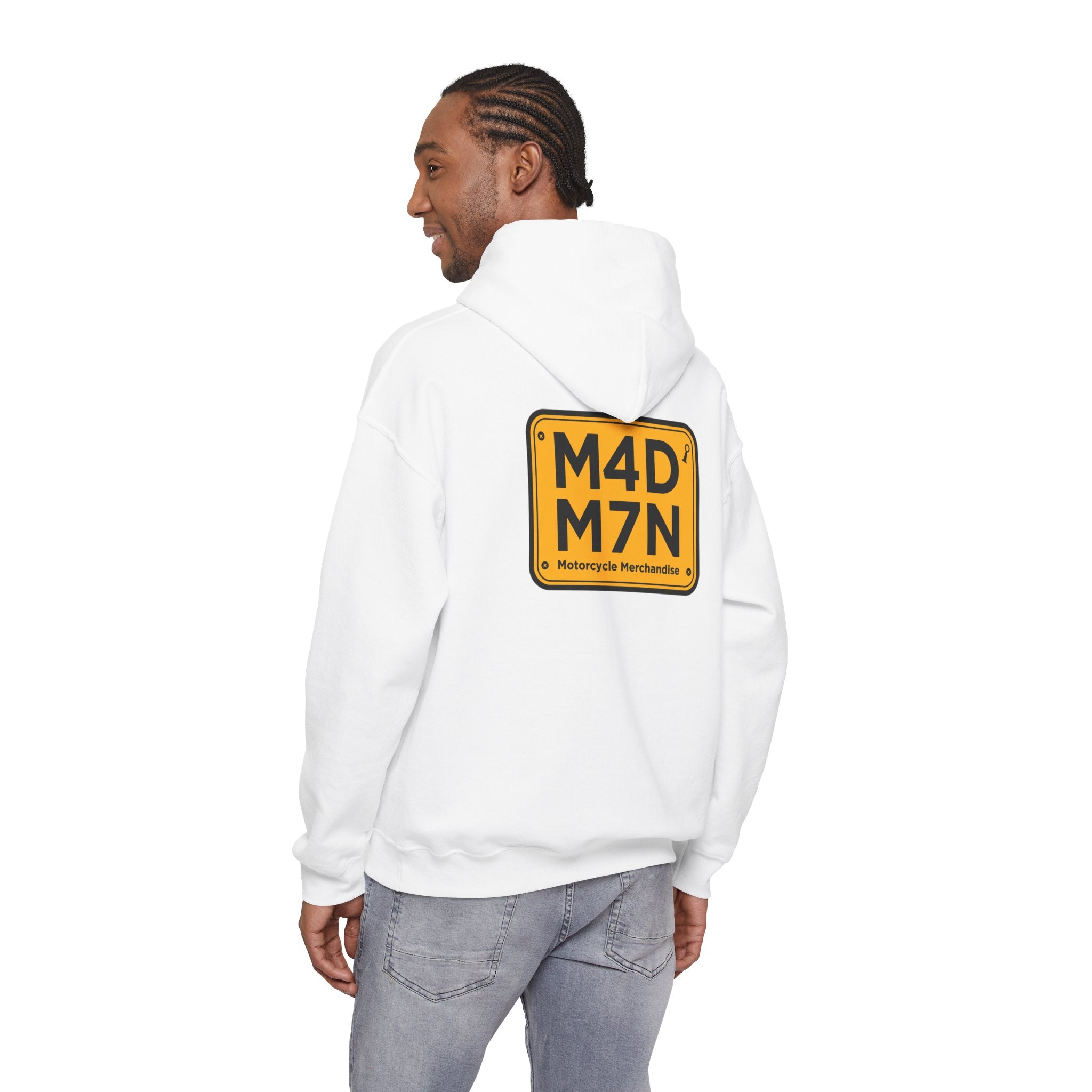 M4DM7N White Hoodie